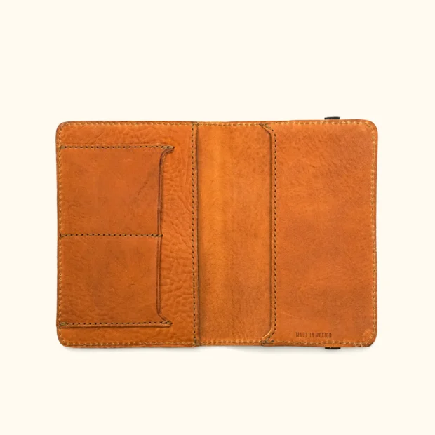 Dakota Leather Field Notes Cover & Passport Travel Wallet - Image 3