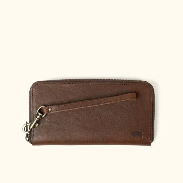 Madison Leather Wristlet Wallet