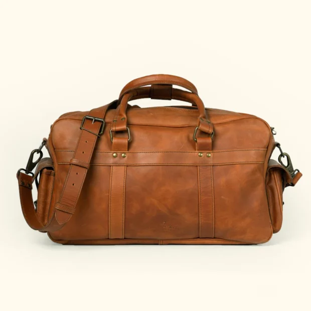 Roosevelt Buffalo Leather Pilot Bag - Large - Image 4