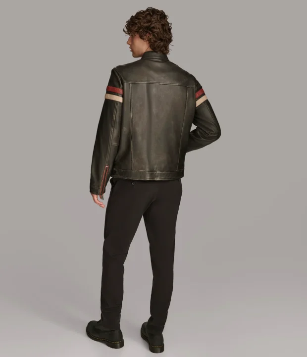 Elliot Striped Racing Jacket - Image 2