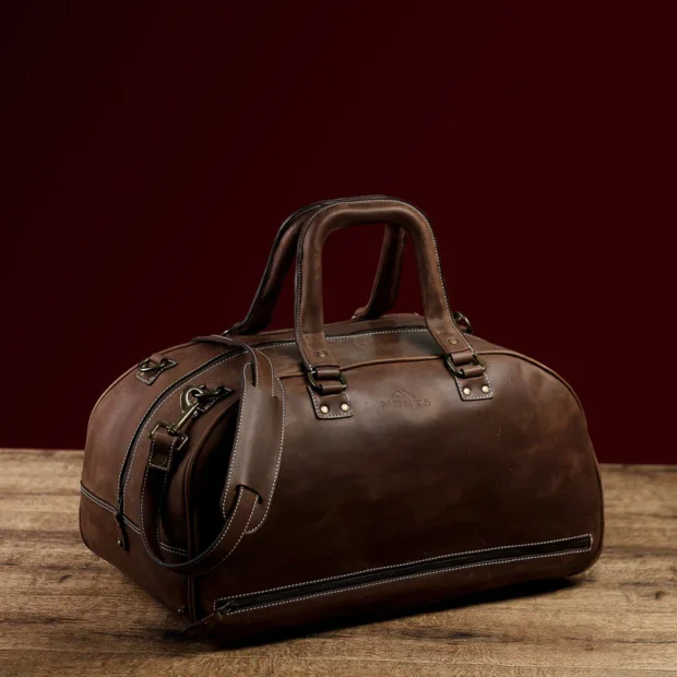 Hunza Brown Overnight Travel Bag