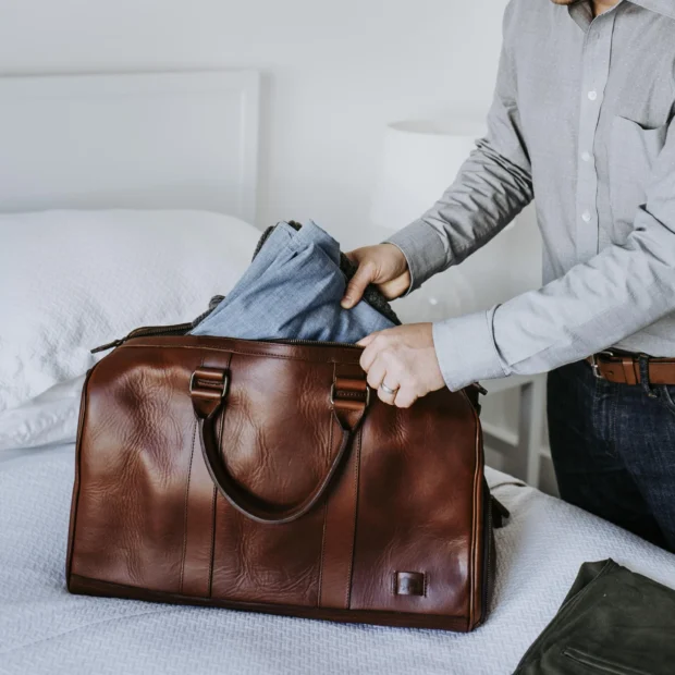 Jefferson Leather Duffle - Image 4