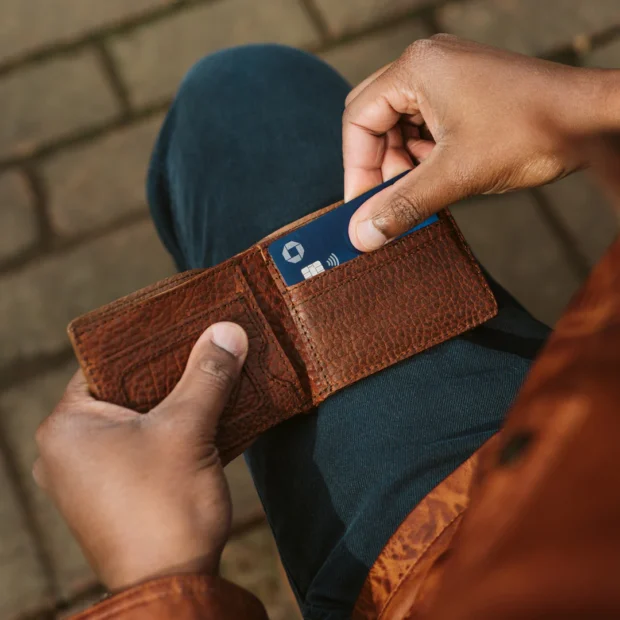 Ryder Reserve Bison Leather Billfold Wallet - Image 3